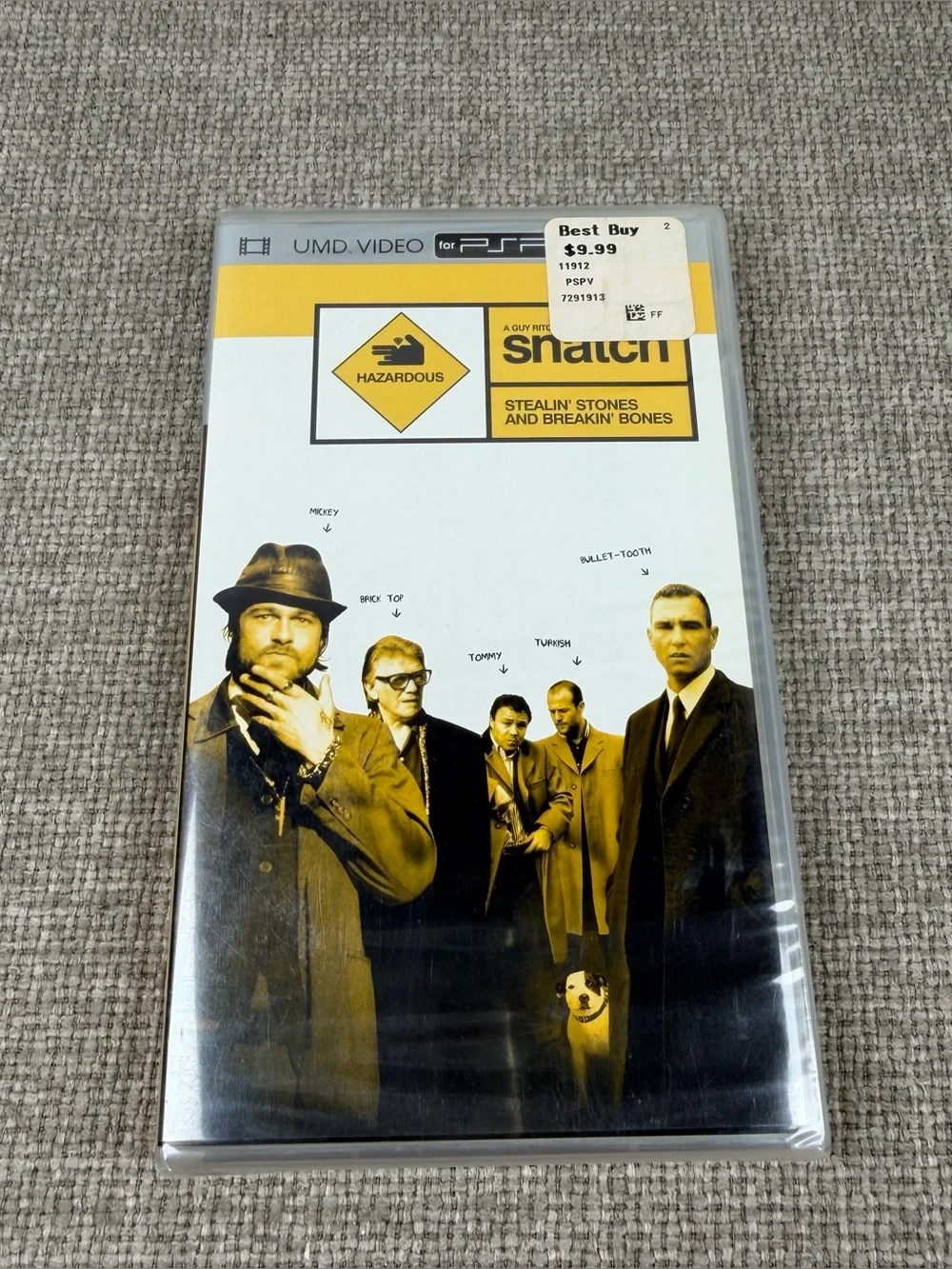 Snatch (UMD, 2005) Sony PSP Movie Video Brad Pitt BRAND NEW SEALED